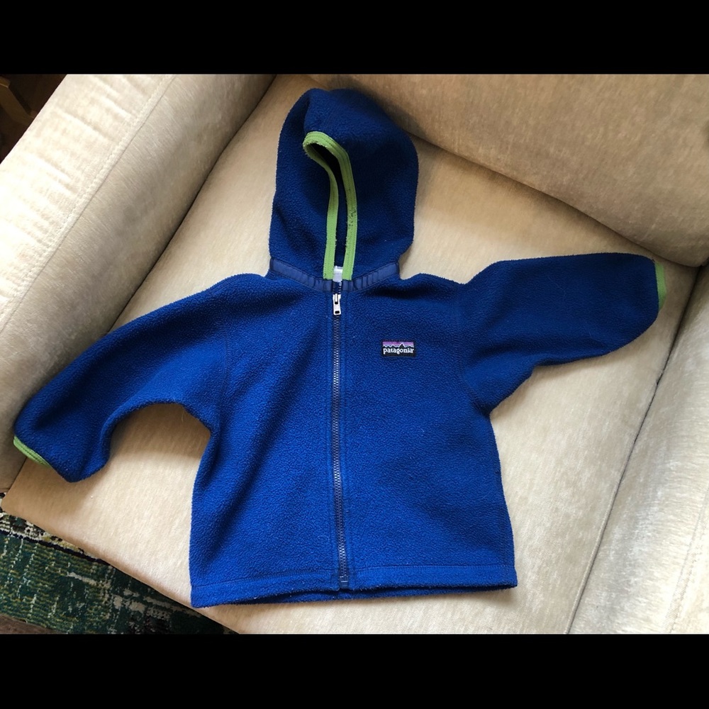 Patagonia baby fleece jacket